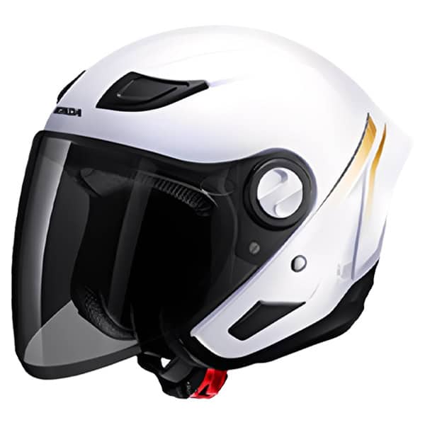 Elegant Helmet Pearl White (L)
