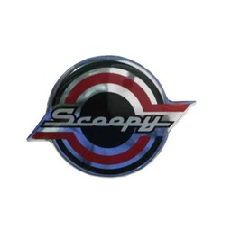 [871X0SCORED] Emblem Scoopy Merah