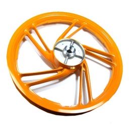 [42601KWB92ZZM] Velg Belakang Orange Honda Blade 125 FI Ring 17×1.60 Inci