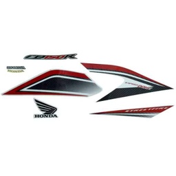 [871X0K15930ZBR] Sticker Body Kanan Putih Merah – New CB150R StreetFire K15G