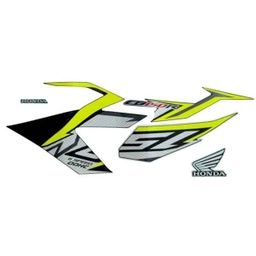 [871X0K15960ZBL] Sticker Body Kiri Hitam Kuning – New CB150R StreetFire K15G