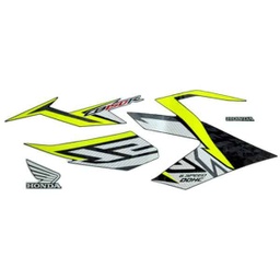[871X0K15960ZBR] Sticker Body Kanan Hitam Kuning – New CB150R StreetFire K15G