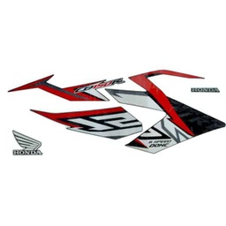 [871X0K15960ZCR] Sticker Body Kanan Hitam Merah – New CB150R StreetFire K15G