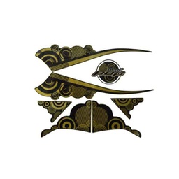 [871X0K61BLA] Sticker Beat POP Black