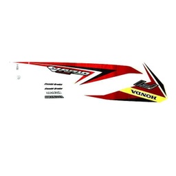 [871X0K60B00ZBR] Sticker Body Kanan Putih ZBR – Vario 125 eSP