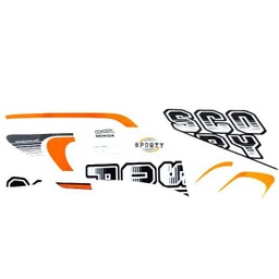 [871X0K93N10ZCR] Sticker Body Kanan Putih Hitam – Scoopy eSP K93