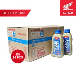 [DUSSPX2-0.65L] Oli Motor Matic SPX2 0.65 L (Paket Dus)