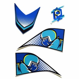 [871X0K6ARTBL] Sticker B Pop Art Blue – BeAT POP eSP