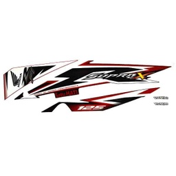 [871X0K41N10ZBL] Sticker Body Red Black L – New Supra X 125 FI