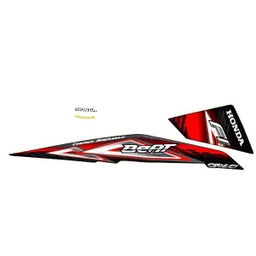 [871X0K25930ZAR] Sticker Body Kanan Black Red – BeAT FI