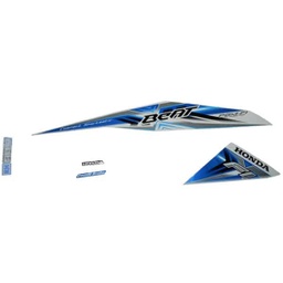 [871X0K25600ZCR] Sticker Body Kanan (Stripe Set) Right White Blue – BeAT Sporty eSP (K25)