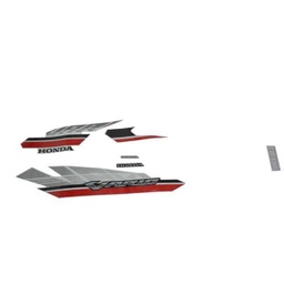 [871X0K60B40ZBR] Sticker Body Kanan (Stripe Set R) White Red – Vario 125 eSP (K60)