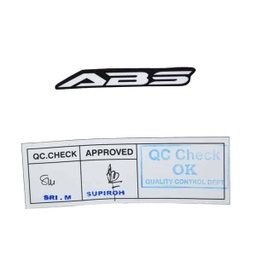 [86611K45NB0ZB] Stiker ABS Honda CBR 150R K45N