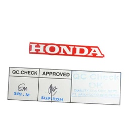 [86102K45N40ZA] Stiker Honda 6mm Honda New CBR 150R K45N