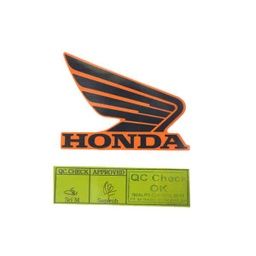 [86201K45N40ZB] Stiker Wing Kanan 85mm Honda CBR 150R K45N