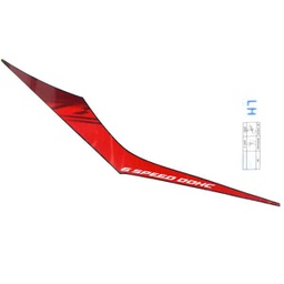 [86646K56NF0ZB] Sticker Body (Stripe B L Side Upper Cover Type 1) – Sonic 150R K56