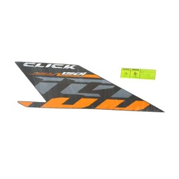 [86832K59H00ZB] Sticker Body Hitam Oranye (Stripe L Body Cover RH) – New Vario 150 eSP K59 K59J