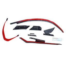 [871X0K18960ZCL] Sticker Body Kiri (Stripe Set Cw L Black) – CB 150 Verza