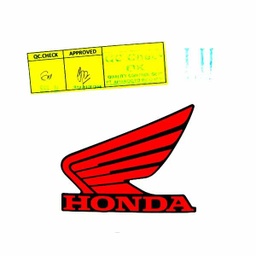 [86202K45NH0ZA] Stiker Wing Kiri 85 MM Honda New CBR 150R K45N