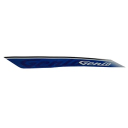 [86832K0JN00ZD] Sticker Body Kiri (Stripe Left Body Cover Type 2) Blue – Genio