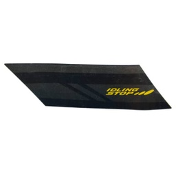 [86833K0JN10ZB] Sticker Body Kanan (Stripe B Right Body Cover Type 5) Hitam – Genio