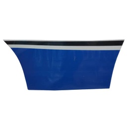 [86641K0JN00ZD] Sticker Body Kanan (Stripe Right Front Top Cover Type 2) Blue – Genio