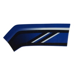 [86543K0JN10ZD] Sticker Body Kiri (Stripe Left Front Cover Type 3) Blue – Genio