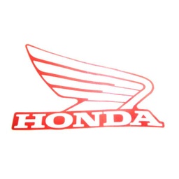 [86201K15920ZC] Stiker Sayap Kanan 80 MM (Mark R Wing) Honda CB150R Streetfire K15M