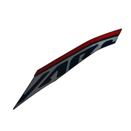 [86642K59AC0ZB] Stripe L FR Cover TYPE 1 Honda Vario 150 Black Red