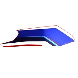 [86833K45NZ0ZA] Sticker Body (Stripe R Fuel Tank Cover Type 1) – Honda CBR 150R K45R