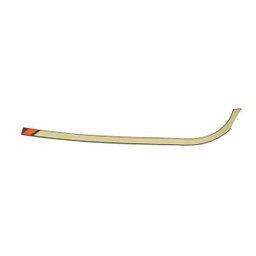 [86642K2FN20ZA] Sticker Body Kiri (Stripe Under L Side Cover Type 2) – Scoopy K2F