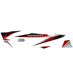 [871X0K46N70ZCL] Sticker Body Set Kiri Putih Honda Vario 110 eSP