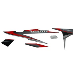 [871X0K46NB0ZAR] Sticker Body Set Kanan Hitam SPS Honda Vario 110 eSP