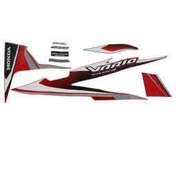 [871X0K46NB0ZBR] Sticker Body Set Kanan Merah Honda Vario 110 eSP