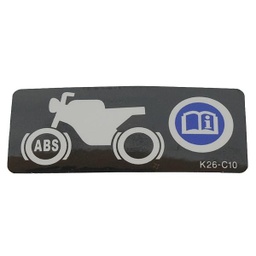 [87514K26C10] Label ABS Information 1CH Honda Vario 160 K2S