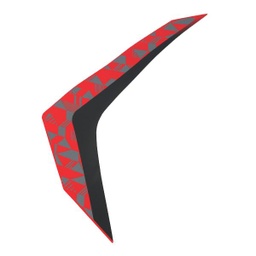 [86643K1AC20ZB] Stiker B Body Depan Kanan Type 3 Honda BeAT K1A