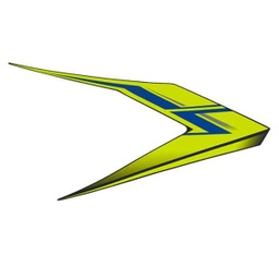 [86643K2VN60ZB] Sticker Body Depan Atas Kiri Type 1 Honda Vario 125 eSP K2V