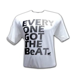 [AHTS0001029] Sporty White T-Shirt Man S