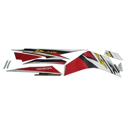 [871X0K07A00ZAR] Stiker Body Set Kanan Hitam Merah Honda Blade 110 K07