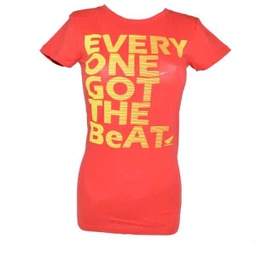 [AHTS0301030] Sporty Red T-Shirt W S