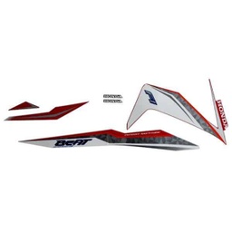 [871X0K81N00ZBR] Sticker Body Kanan Merah Putih (Soul Red) – New BeAT eSP
