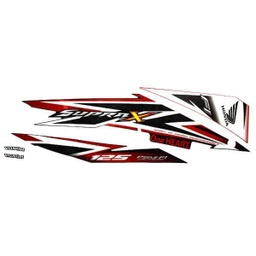 [871X0K41N00ZBR] Sticker Body Kanan Red Black – New Supra X 125 FI
