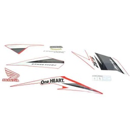 [871X0K15620ZAR] Sticker Body Kanan (Stripe Set R) Winning Red – CB150 StreetFire K15M
