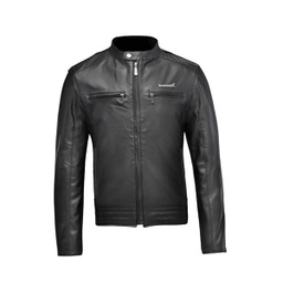 [AHJK0301008] Honda Leather Jacket Black (XL)