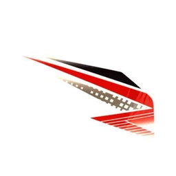 [86642K1AN00ZF] Stiker Body Depan Kiri (Stripe L Front Type 2) Honda BeAT K1A