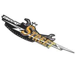 [86832K1AN20ZC] Stiker Body Kiri (Stripe L Body Type 1) Honda BeAT K1A