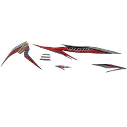 [871X0K46N30ZAR] Sticker Body Set Kanan Hitam Honda Vario 110 eSP