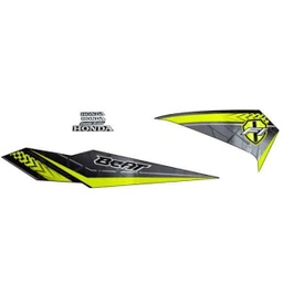 [871X0K81N10ZAL] Sticker Body Kiri Hitam (Garage Black) – New BeAT eSP