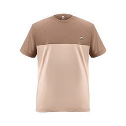 [AHTS0001055] Baju Two Tone T-Shirt Beige (S)
