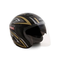 [88200AHAD1FMBM] Helm Pro D1 DV Hitam (M)